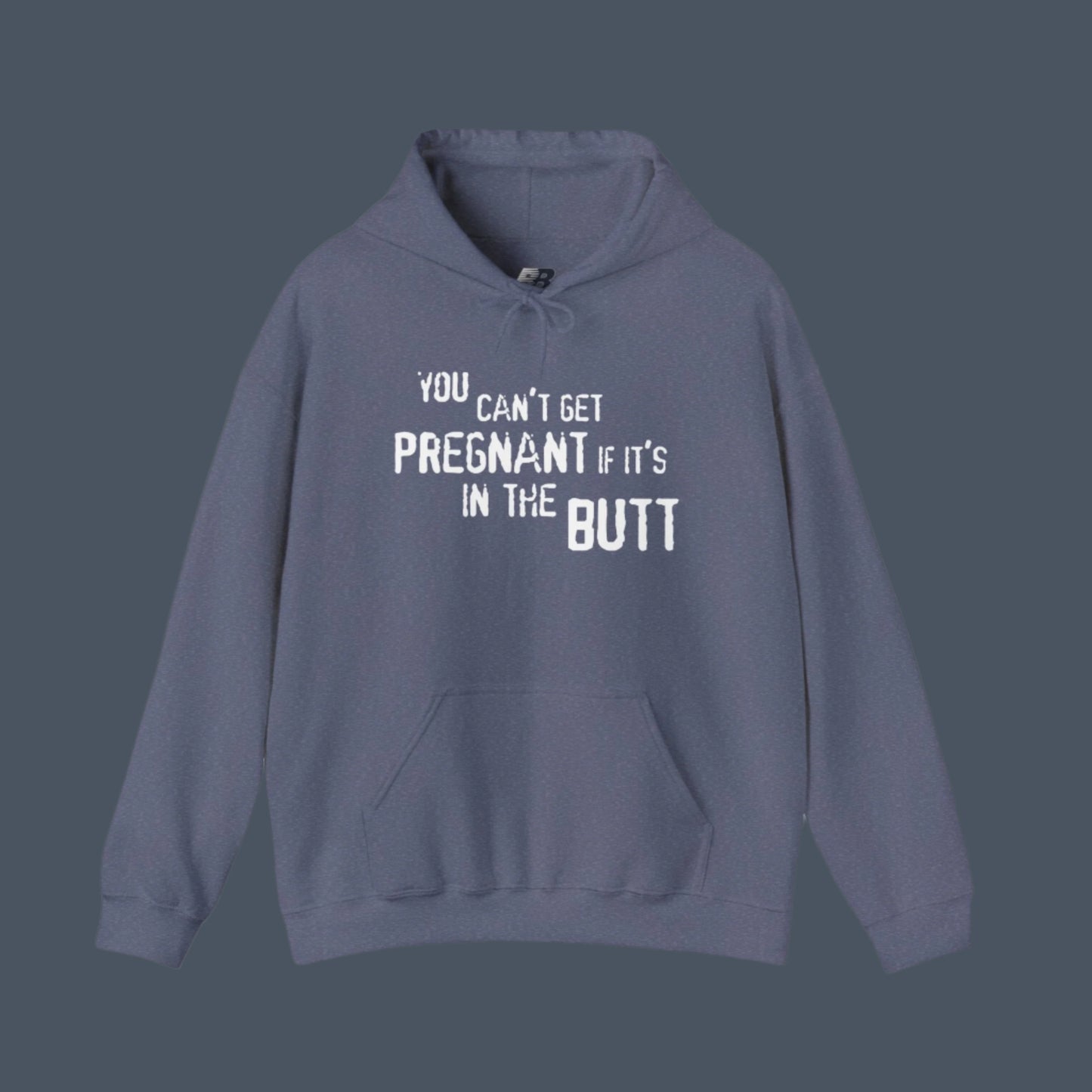 You Can't Get Pregnant If It's In The Butt - Hoodie